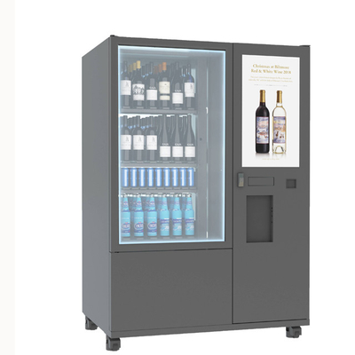 مصعد البيرة الكحول CRS آلة بيع النبيذ مع التحقق من العمر للبالغين