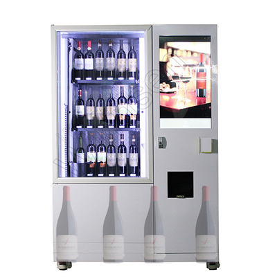 آلة بيع زجاجة النبيذ شريط التحقق من العمر 22 بوصة للزجاج 6 مم