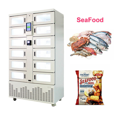 الخدمات اللوجستية والتخزين المأكولات البحرية المجمدة الخزانة المبردة للأغذية الطازجة