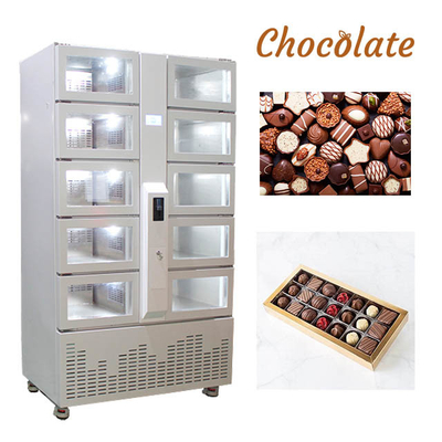 وينسن إلكترونيك التبريد الذكي الغذاء الشوكولاته بيع الخزانة مع جهاز تحكم عن بعد