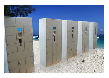 OEM / ODM الذكية باب خزانة الالكترونية ، خزانة الأمن في الأماكن المغلقة لشاطئ