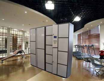 خزانة الباركود RFID تخزين الأمتعة خزانة عامة لنزلاء الفندق مع قفل إلكتروني