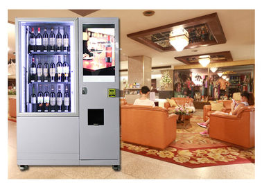 آلة بيع عصير سلطة سلطة مع مصعد ، آلات البيع الآلي الخدمة الذاتية