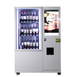 يمكن لشاشة كبيرة أوتوماتيكية ذات شاشة كبيرة متلألئة بيرة شمبانيا أن آلة بيع لمعدات الأمن