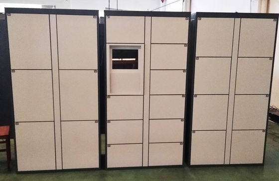 Locker Room Furniture خزانات الأمتعة Sports Gym دولاب تخزين باللون الأبيض