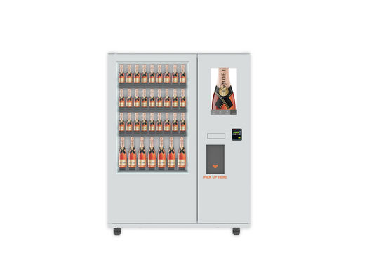 Winnsen البسيطة مارت النبيذ آلة البيع مع نظام المصعد ارفع ، 22 بوصة تعمل باللمس
