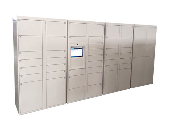 تخزين المعادن عملة خزانات الأمتعة على نطاق واسع مستعملة الخزانة الالكترونية الذكية لحقيبة
