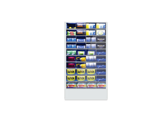 الإضاءة الداخلية الذكية في الهواء الطلق الإدارة عن بعد التلقائي 15 &quot;Lcd Touchscreen Industrial Vending Lockers