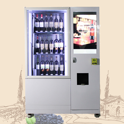 آلة بيع ويسكي زجاجة بيرة النبيذ الأحمر مع نظام رفع المصعد
