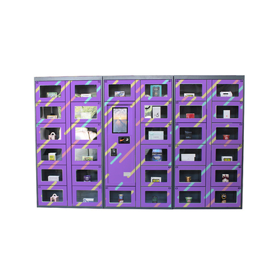 Snack Beverage Vending Lockers Machine With Remote Control For Safety
