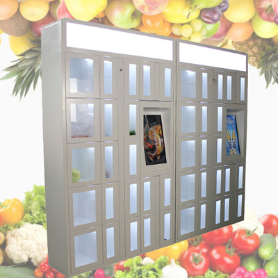 ذكي آلة بيع الفاكهة الغذاء الخزانة الخدمة الذاتية للمدرسة
