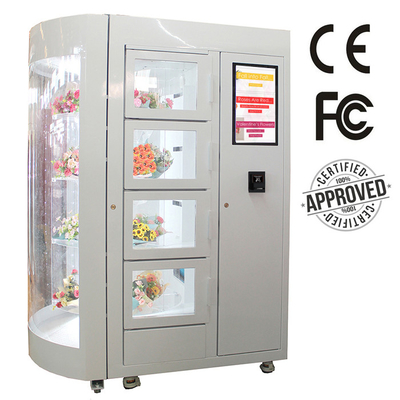 وافق Winnsen CE FCC على آلة بيع الزهور الطازجة ذات نمط الحياة مع وظيفة التبريد
