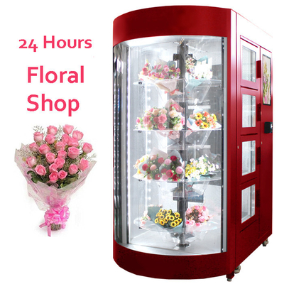 آلة بيع الزهور الطازجة المحفوظة زهرة قرنفل الياسمين