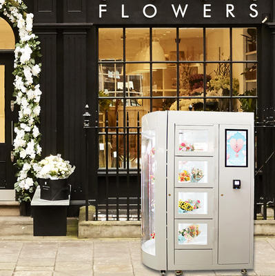 التسوق عبر الإنترنت آلة بيع الزهور لاقط خزانة التحكم عن بعد