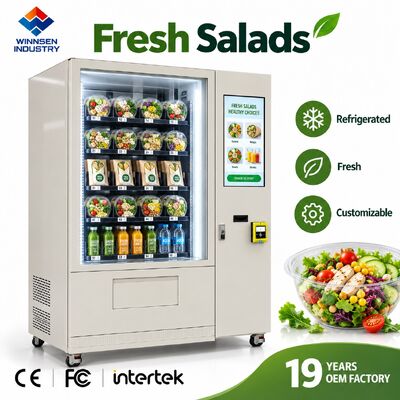 جودة Winnsen Salad Vending Machine for Office Building Campus Healthy Lunch Anytime مصنع