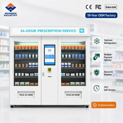 جودة خزانة استلام الأدوية المزدوجة الكبيرة من وينسن متعددة الشبكات للتدريس في المستشفيات مصنع