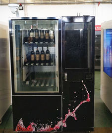 ODM / OEM آلة بيع النبيذ الشمبانيا شمبانيا الكحول مع سلة للتسليم