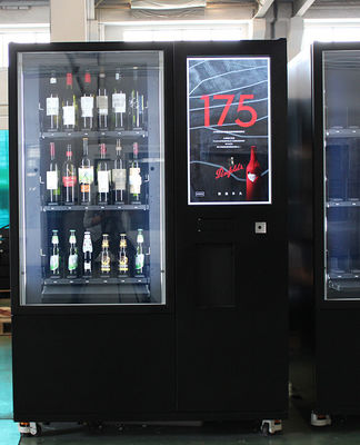 OEM / ODM ذكي البيرة النبيذ الأحمر مصعد آلة البيع في فرنسا
