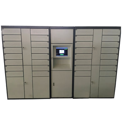 خزانة آمنة للتأجير الإلكترونية لحديقة مائية / محطة / المطار ، التحكم في البرامج الذكية
