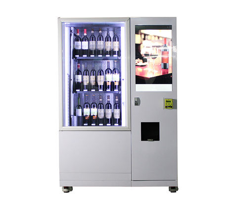 آلة بيع المشروبات ذات سعة كبيرة سعة كبيرة مع شاشة عرض 22 بوصة