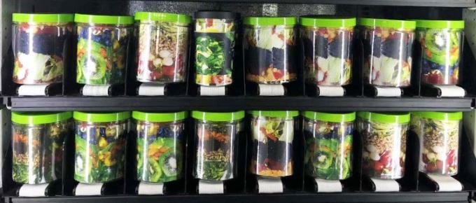 آلة بيع السلطة الأوتوماتيكية الكاملة 22 بوصة 3